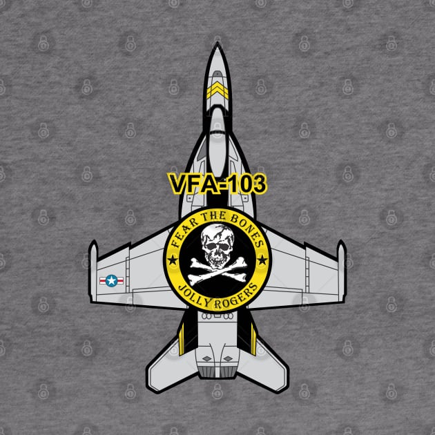 VFA-103 Jolly Rogers - Super Hornet by MBK